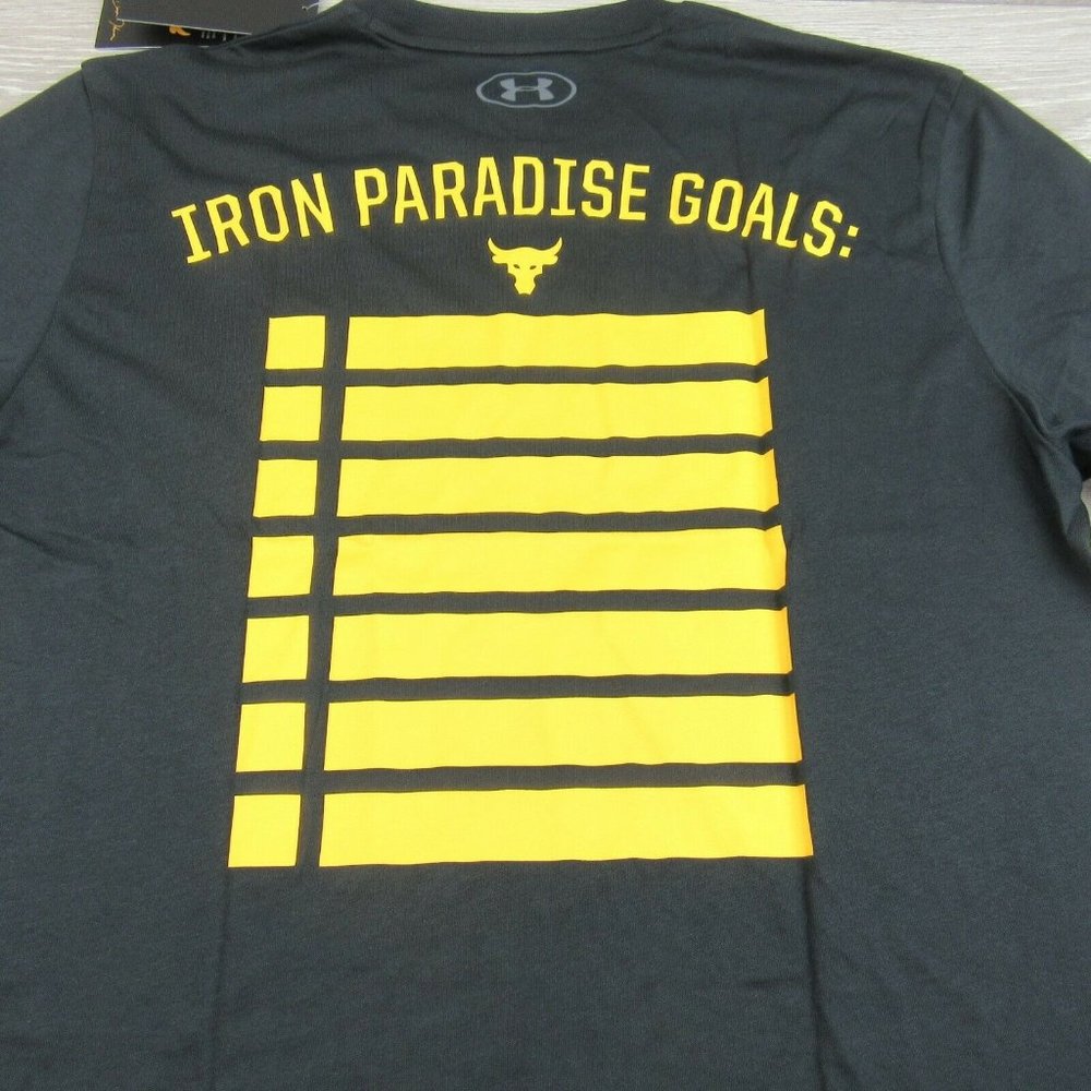 Under Armour Project Rock HWITR Gym Workout Shirt - Picture 8 of 11